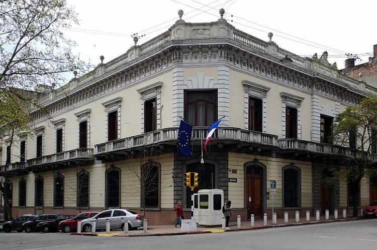 Embajada de Francia en Montevideo. Foto: wikipedia.org