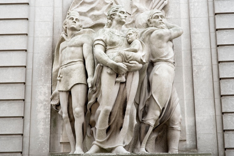 Casa central del Banco República (BROU) | Foto: Ricardo Antúnez / adhocFOTOS (Archivo, 2015)