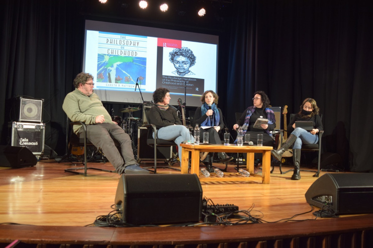 Conversatorio en la Sala Camacuá | Foto: Ignacio Álvarez Vigna