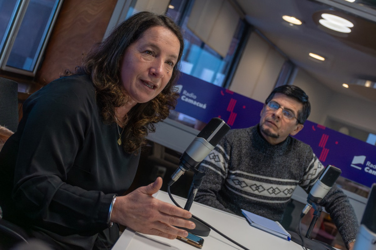 María Eugenia Estoup y Washington López | Foto: Javier Pérez Seveso