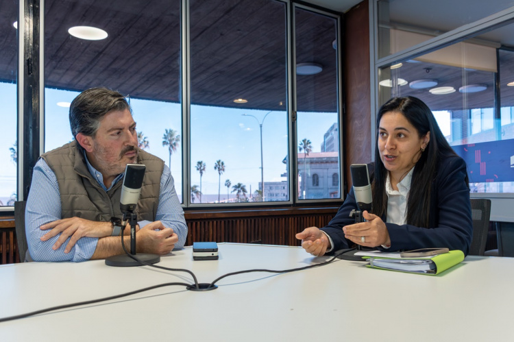 César Díaz y Patricia Plada | Foto: Javier Pérez Seveso