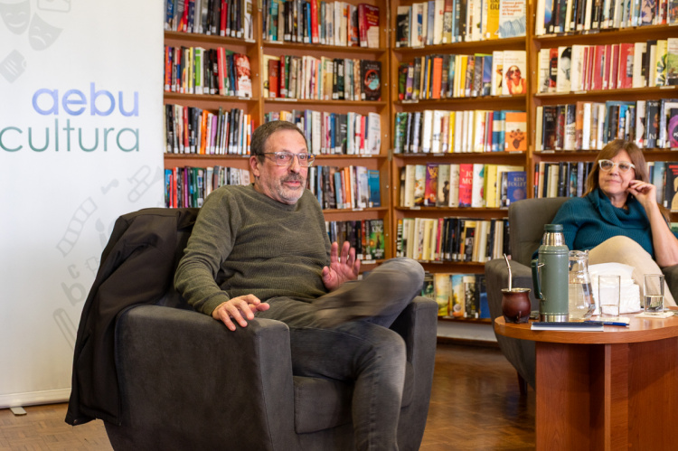 Presentación del libro en la biblioteca | Fotos: Ignacio Álvarez Vigna