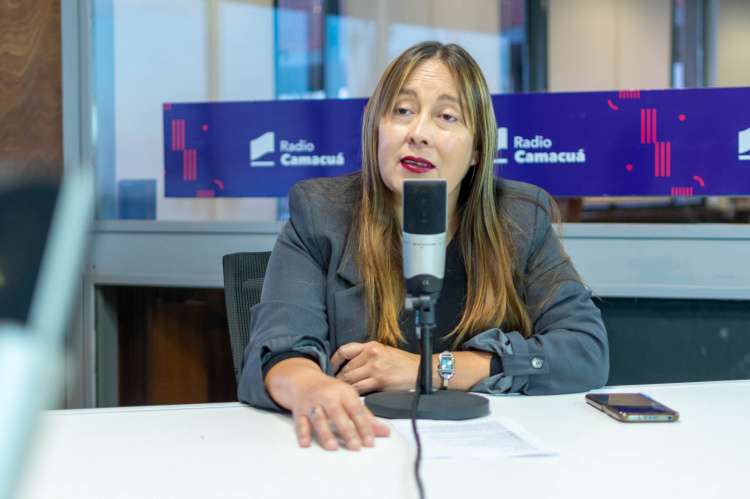 Cristina Alfonso, presidenta de la seccional de AEBU Las Piedras | Foto: Javier Pérez Seveso