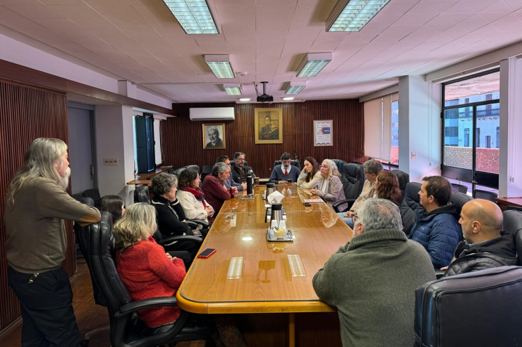 Recibimiento en el Consejo Central | Foto: Lucía Pagani