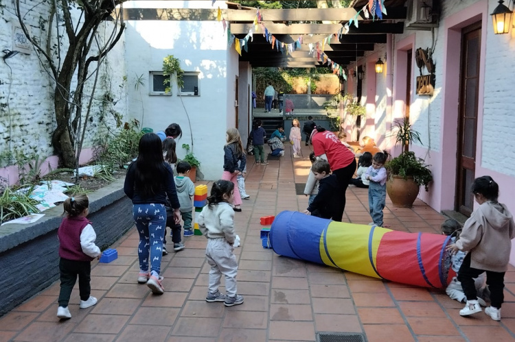 Talleres para niños en la seccional Durazno | Fotos: Patricia Núñez