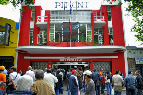 Local del PIT-CNT | Foto: Javier Calvelo / adhocFOTOS (archivo, 2009)