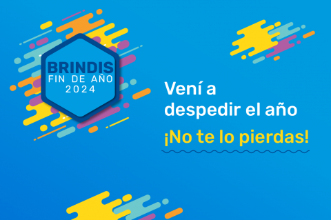 Brindis de fin de año.