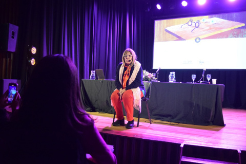 Narradora oral Mariela Fodde | Foto: Ignacio Álvarez Vigna