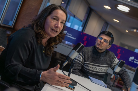 María Eugenia Estoup y Washington López | Foto: Javier Pérez Seveso