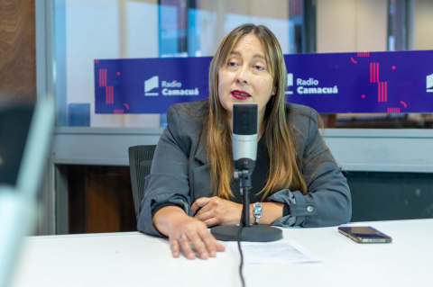 Cristina Alfonso, presidenta de la seccional de AEBU Las Piedras | Foto: Javier Pérez Seveso