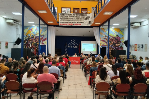 Seminario sobre salud mental en el PIT-CNT | Fotos: Ignacio Álvarez Vigna