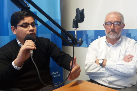 Sandro Pajares y Julio Palleiro | Foto: Radio Camacuá