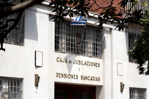 Caja de Jubilaciones y Pensiones Bancarias | Foto: Ricardo Antúnez / adhocFOTOS (Archivo, 2015) 
