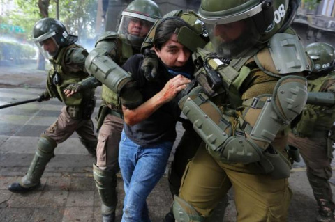 Represión en Chile