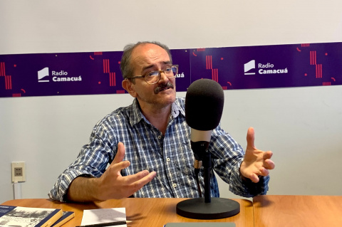 Rodolfo Míguez en Radio Camacuá