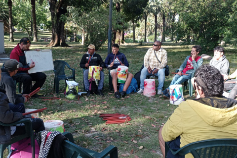Taller del programa Esquinas de la Cultura.