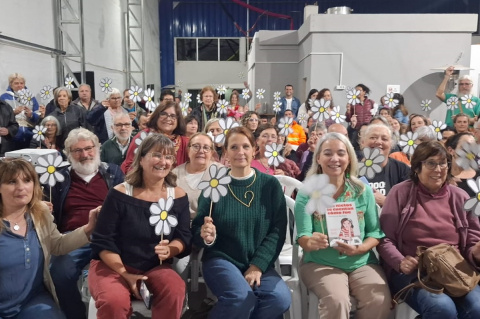 Presentación del libro de Zaffaroni y Argento en Colonia | Fotos: AEBU Seccional Colonia