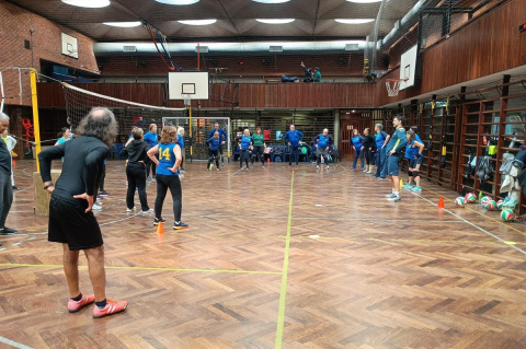 Actividad en el Club Deportivo de AEBU